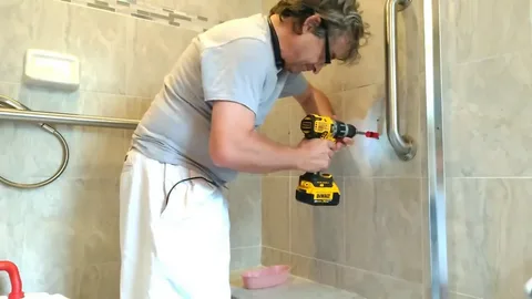 bathroom grab bar installation